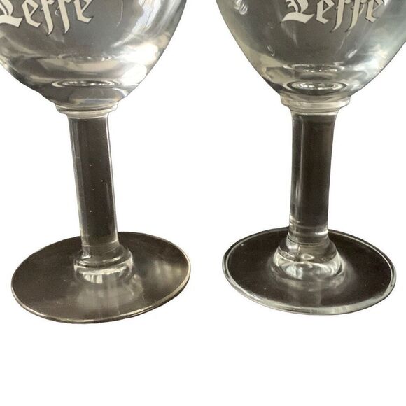 Vintage Leffe Beer Glasses Embrace the Timeless Beauty and Flavors of Abbaye de - Picture 10 of 14